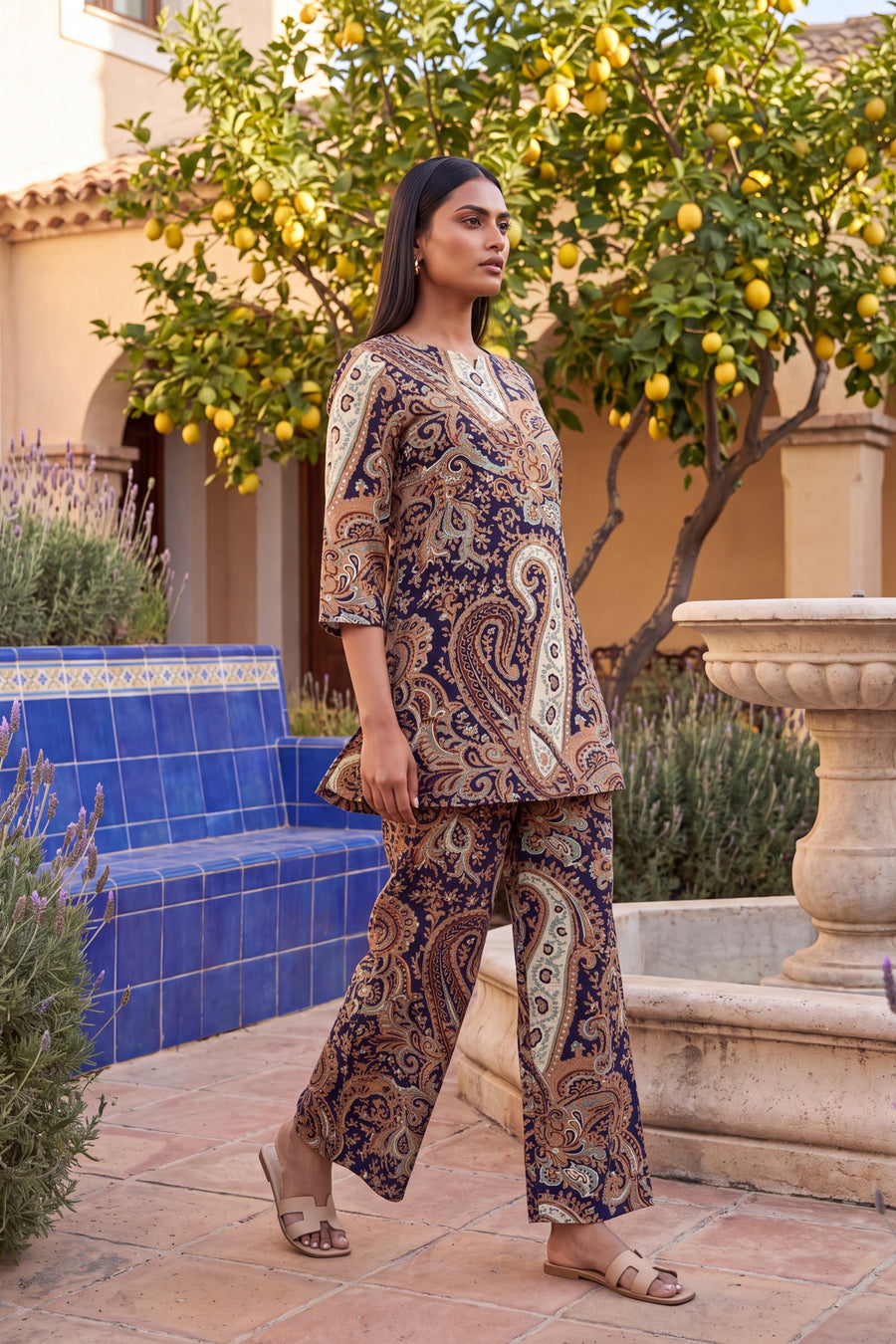 Bluebell Bloom Cotton Co-ord Set — image 7