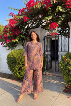 Midnight Paisley Cotton Co-ord Set
