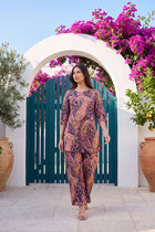 Midnight Paisley Cotton Co-ord Set