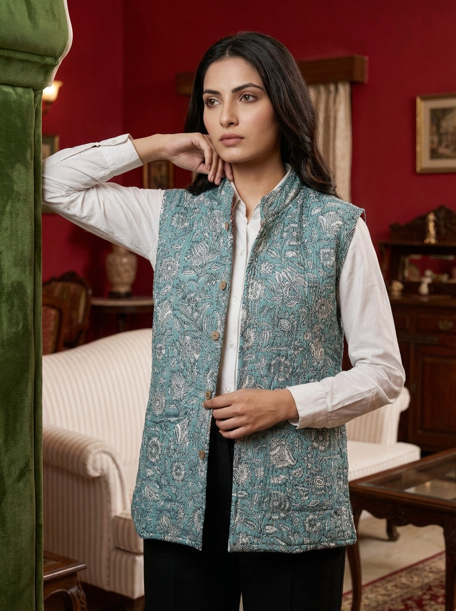 Tidewalk Reversible Quilted Jacket Vest — image 2