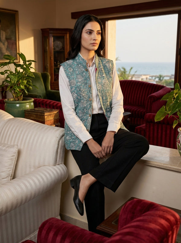 Tidewalk Reversible Quilted Jacket Vest