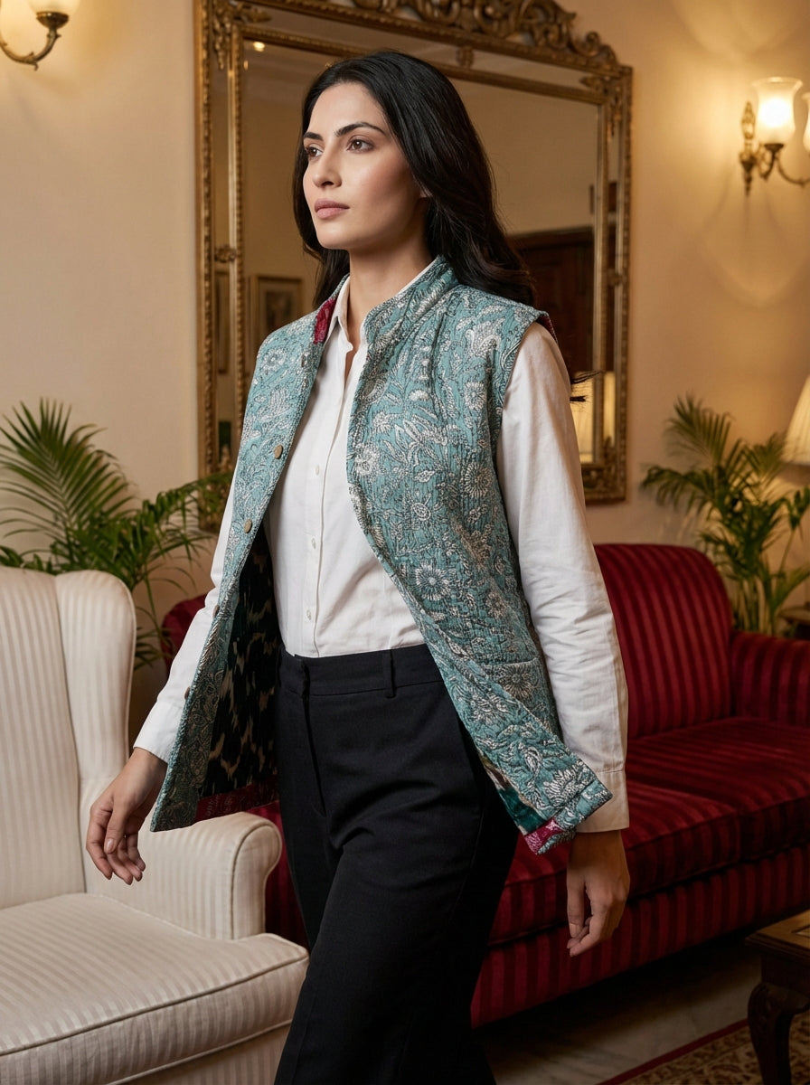 Tidewalk Reversible Quilted Jacket Vest — image 5