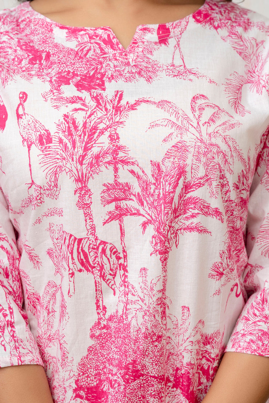Rosewood Charm Botanical Cotton Co-ord Set — image 6