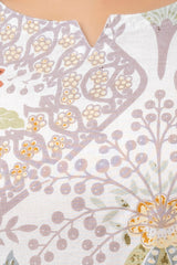 Lush Essence White Cotton Botanical Co-ord Set - Me&My