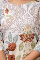 Lush Essence White Cotton Botanical Co-ord Set - Me&My