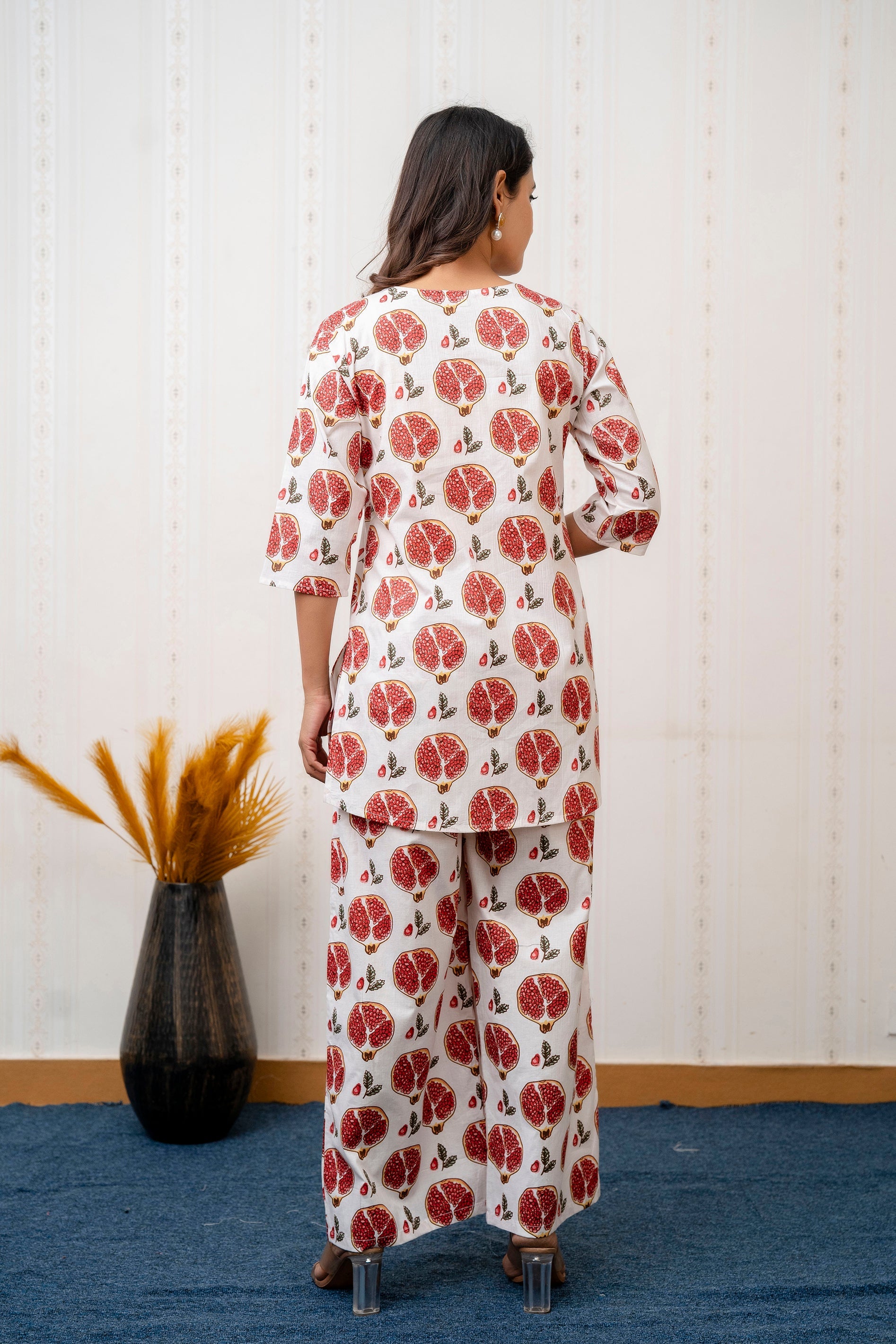 Ruby Grove Pomegranate Cotton Co-ord Set from Me & My