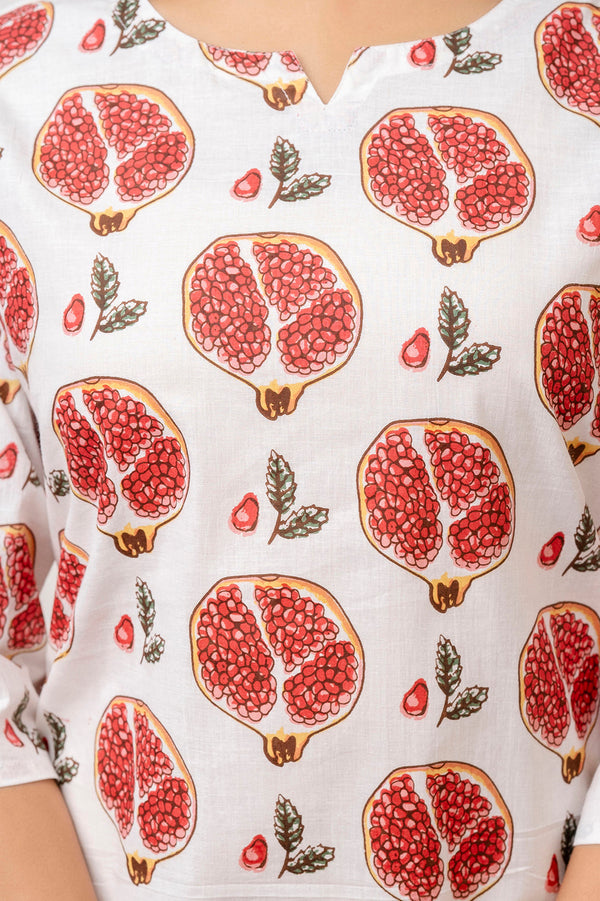 Ruby Grove Pomegranate Cotton Co-ord Set