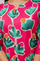 Rosy Garden Botanical Cotton Co-ord Set - Me&My