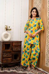 Marigold Elegance Cotton Co-ord Set - Me&My