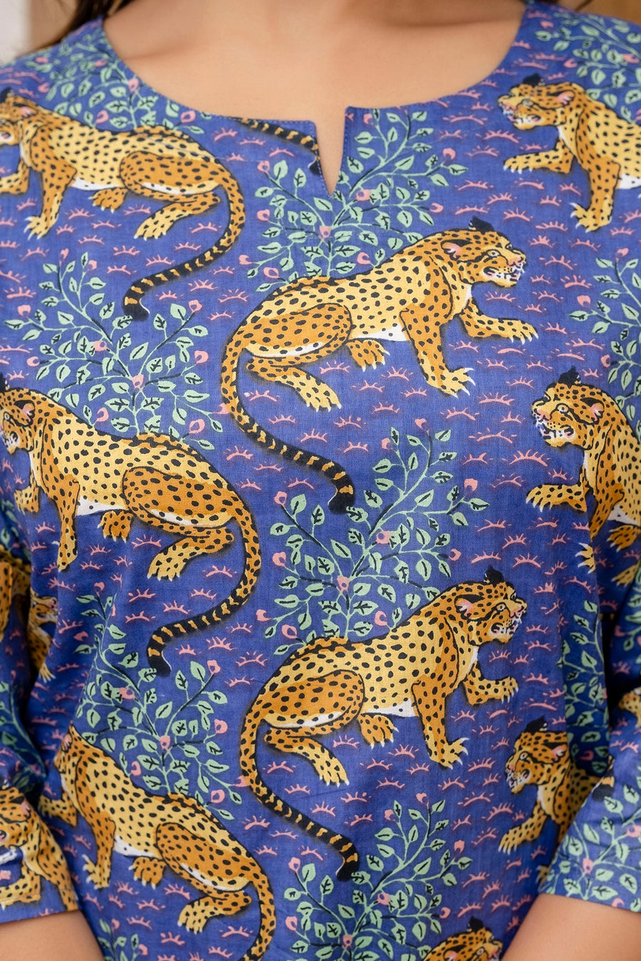 Violet Safari Cotton Co-ord Set — image 6