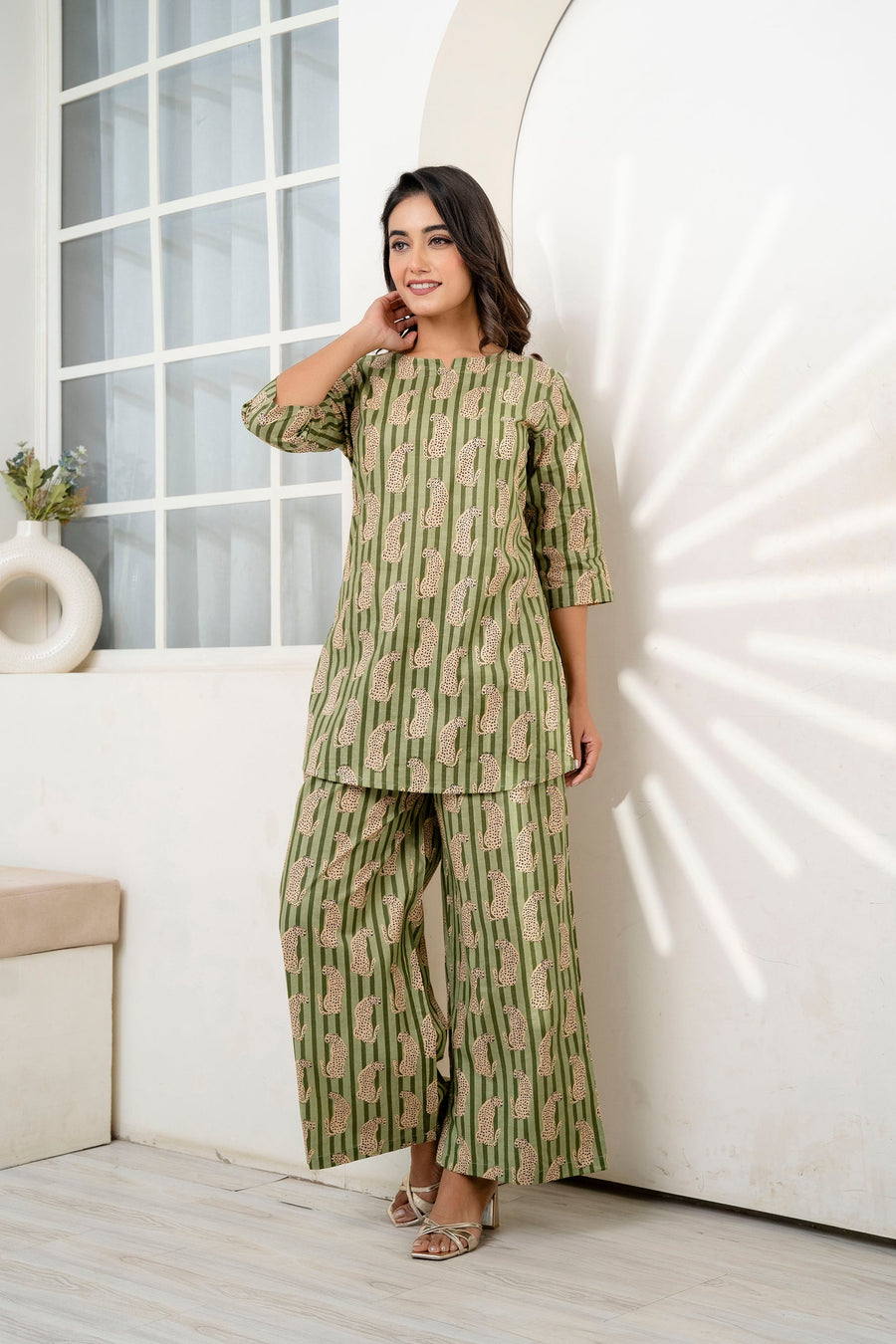 Emerald Wild Cotton Co-ord Set — image 3