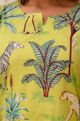 Emerald Whispers Cotton Co-ord Set - Me&My