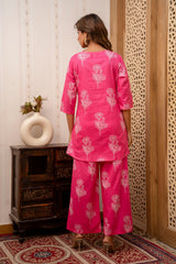 Blush Bloom Cotton Co-ord Set - Me&My