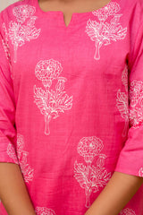 Blush Bloom Cotton Co-ord Set - Me&My