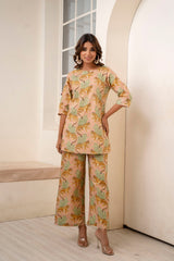 Savanna Glow Cotton Co-ord Set - Me&My