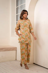 Savanna Glow Cotton Co-ord Set - Me&My