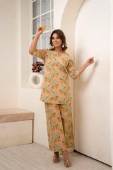 Savanna Glow Cotton Co-ord Set - Me&My