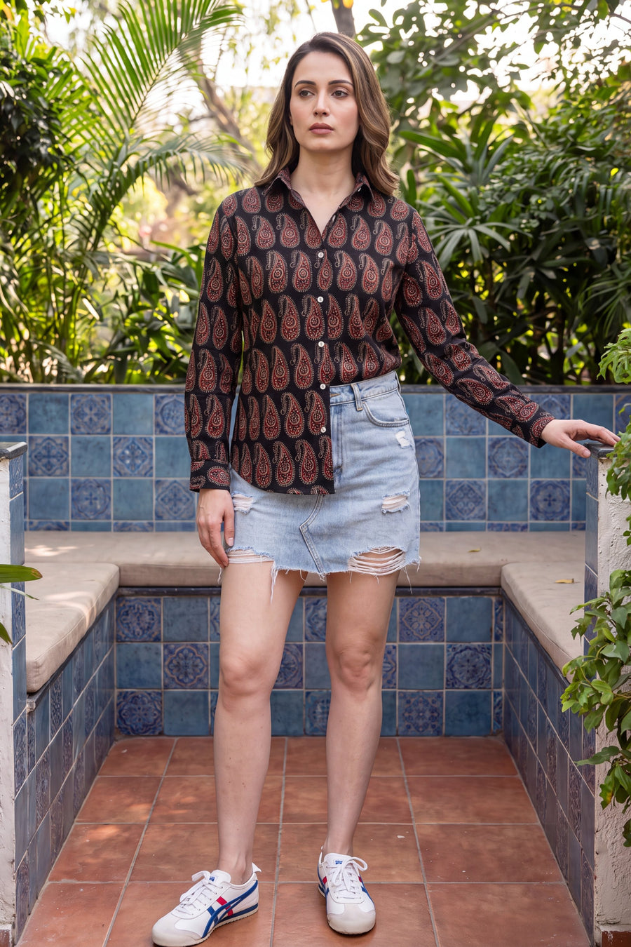 Jet Noir Cotton Shirt — image 3