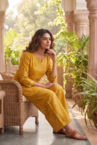Bistro Goldenrod Cotton Co-ord Set