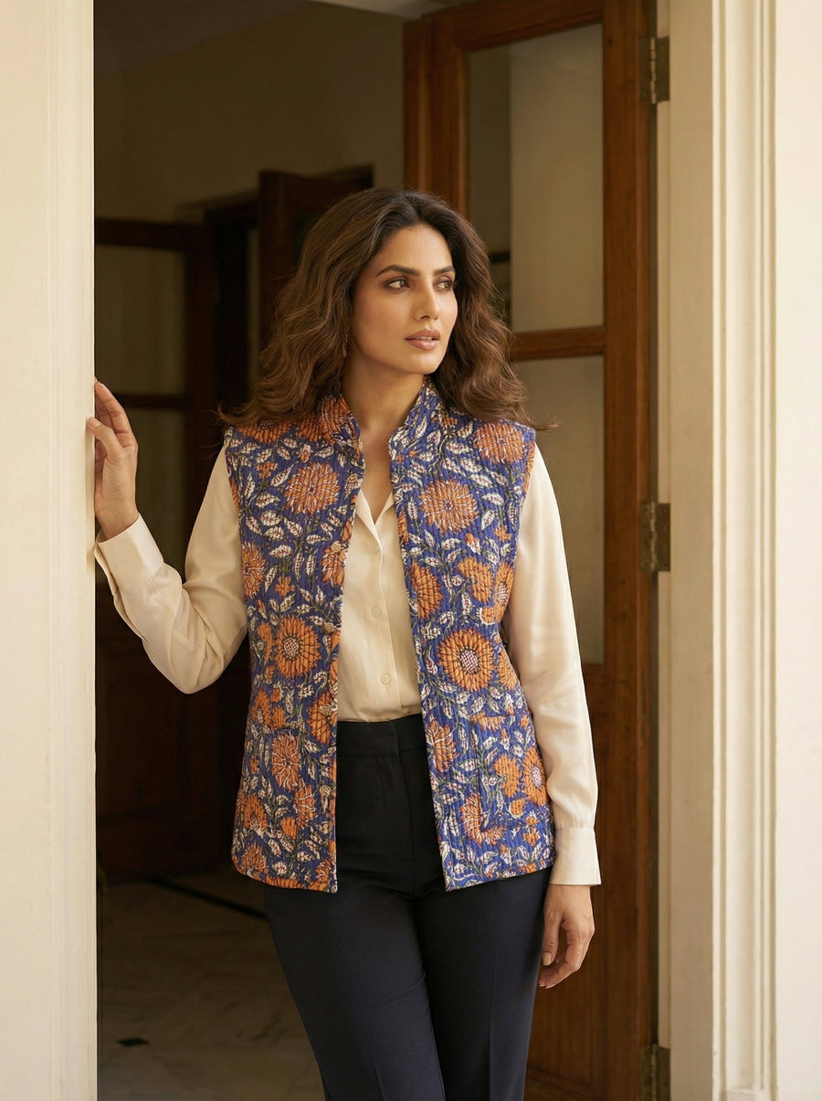 Blueway Everyday Cotton Reversible Quilted Jacket — image 2