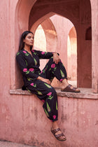 Ebony Muse Cotton Farshi Salwar Set
