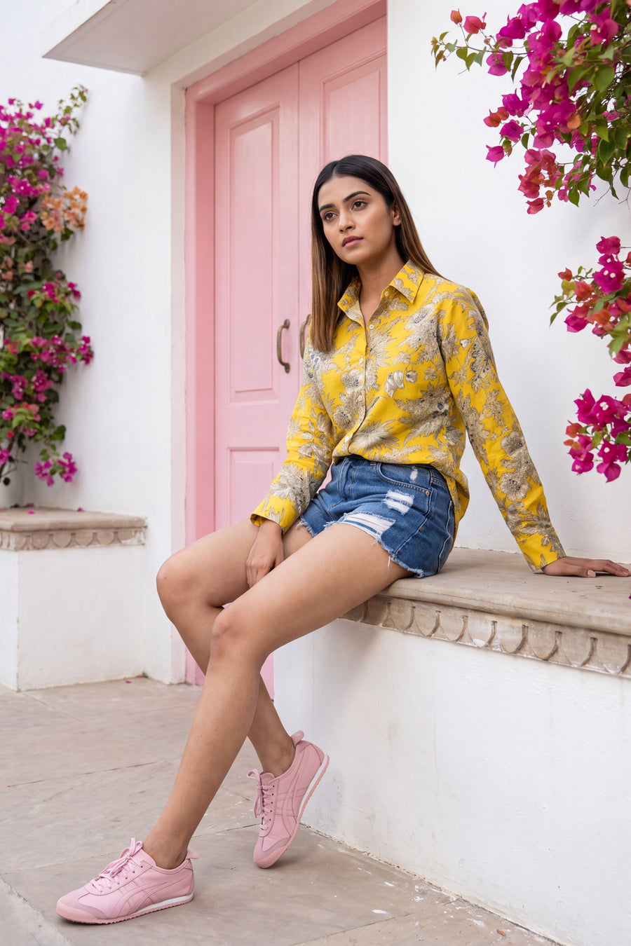 Golden Hour Cotton Shirt — image 4