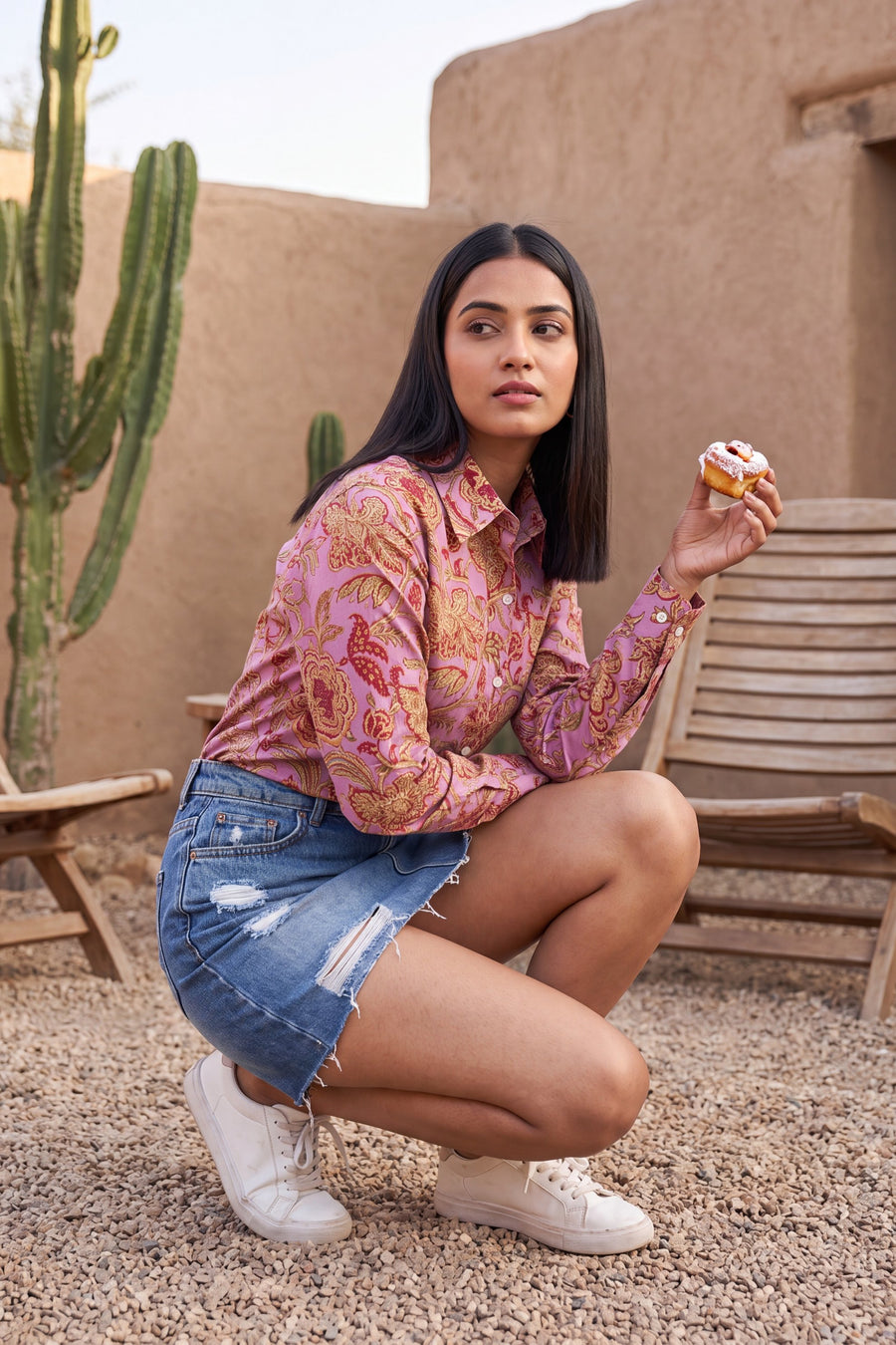 Rosewater Pink Cotton Shirt — image 10