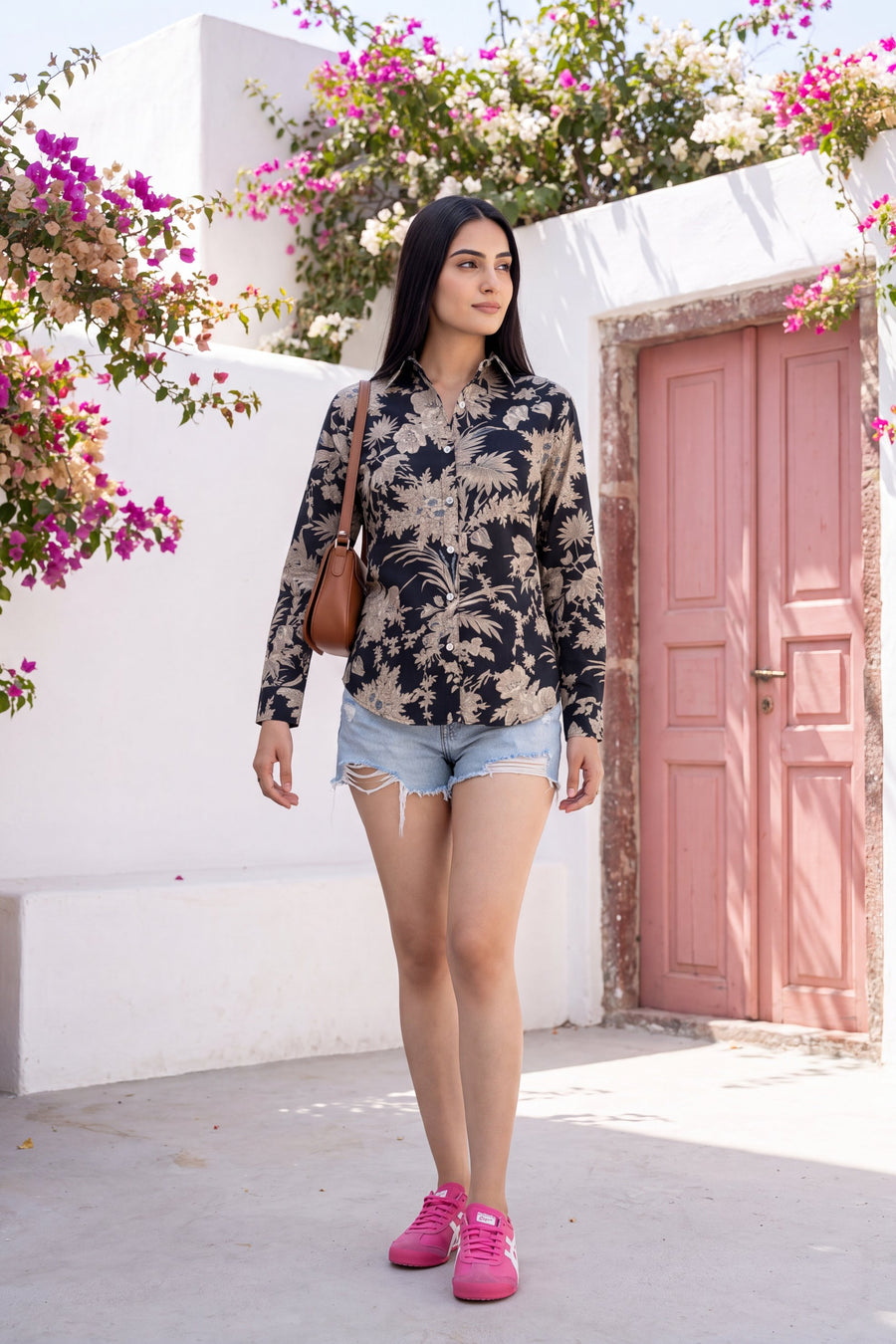 Ink Black Cotton Shirt — image 5