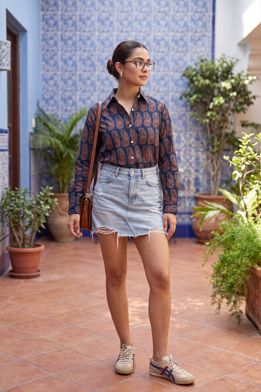 Cobalt Blue Cotton Shirt — image 5