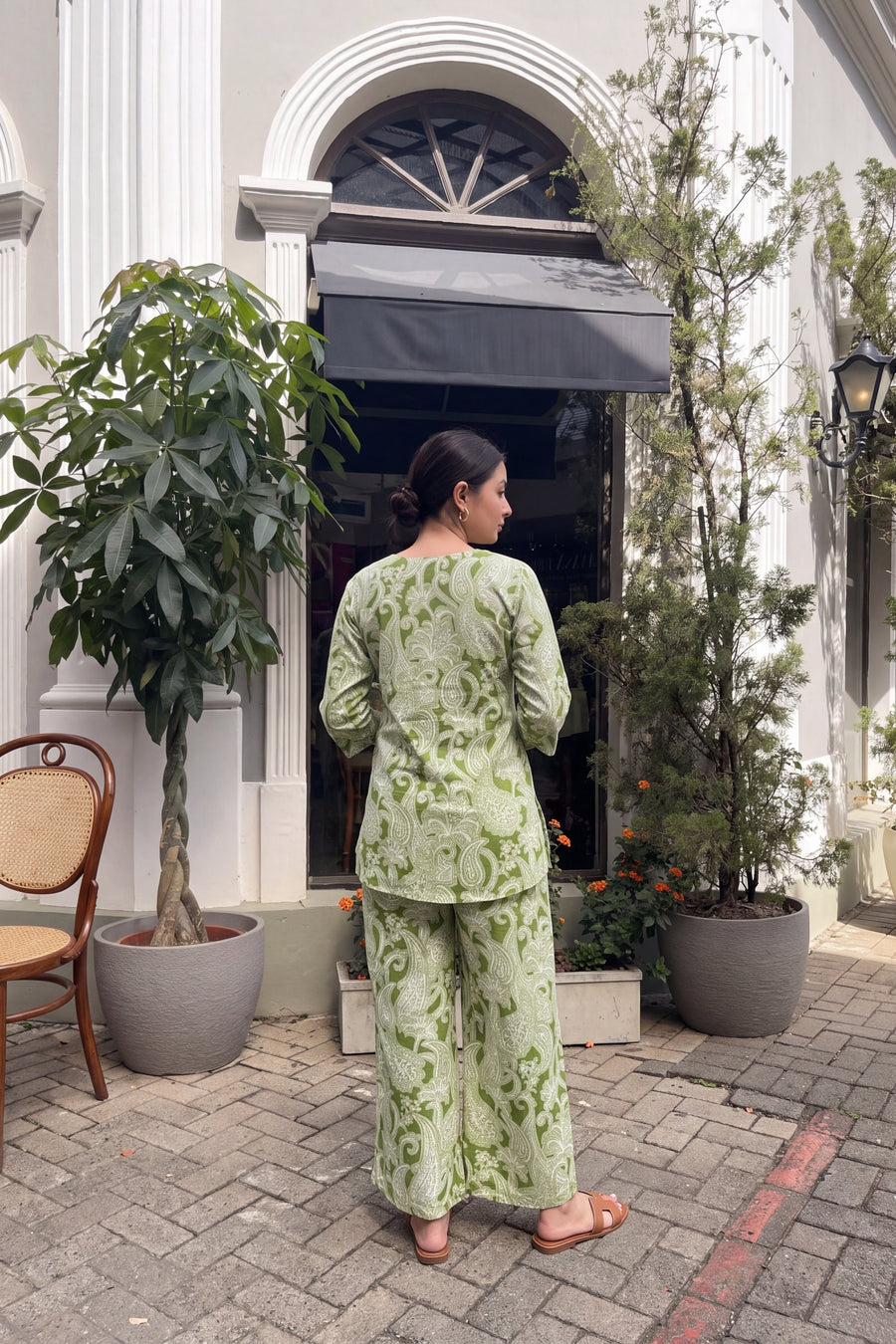 Meadow Paisley Cotton Co-ord Set — image 2