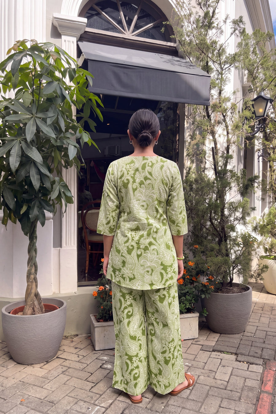 Meadow Paisley Cotton Co-ord Set — image 7