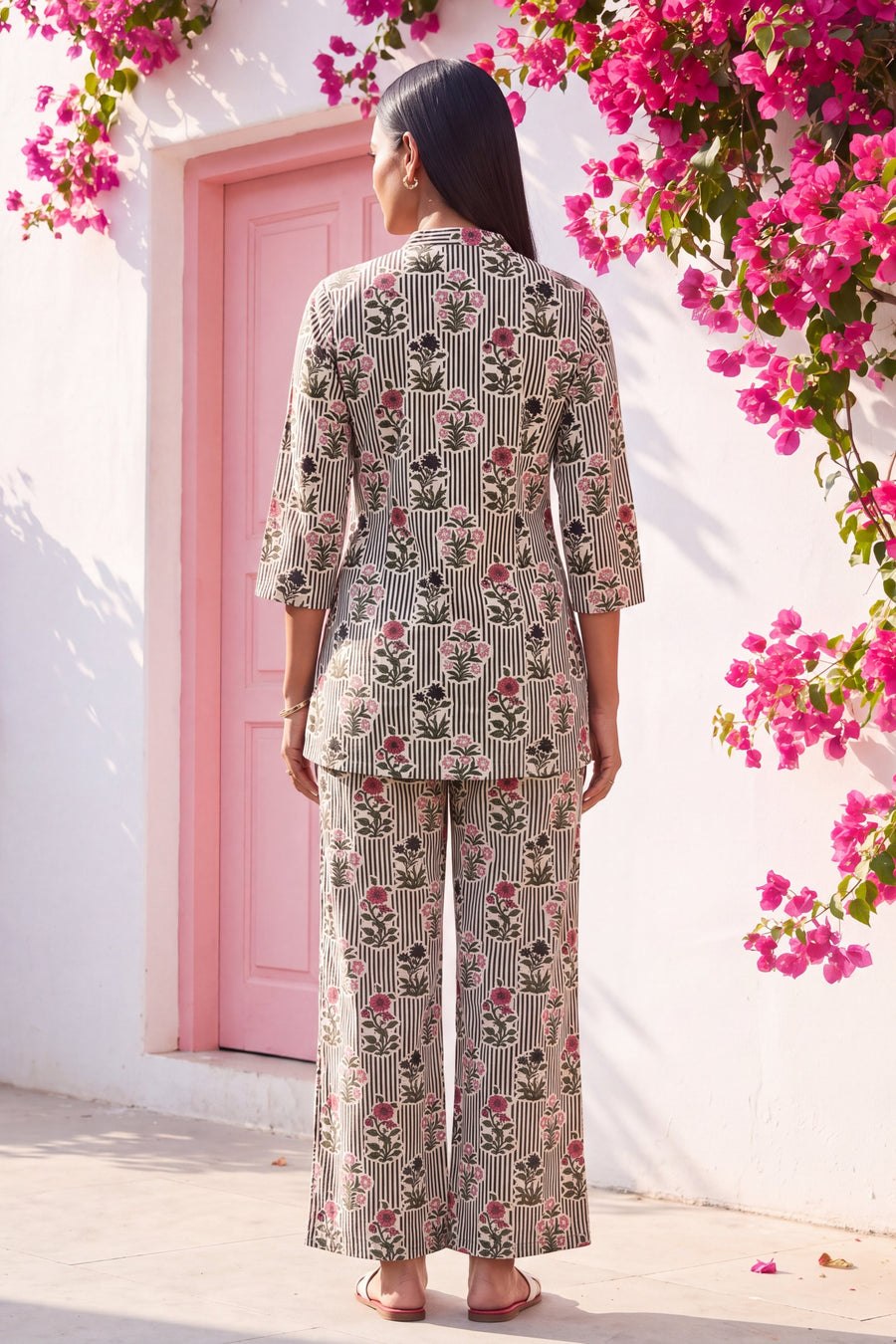 Willow Meadow Angrakha Cotton Co-ord Set — image 2