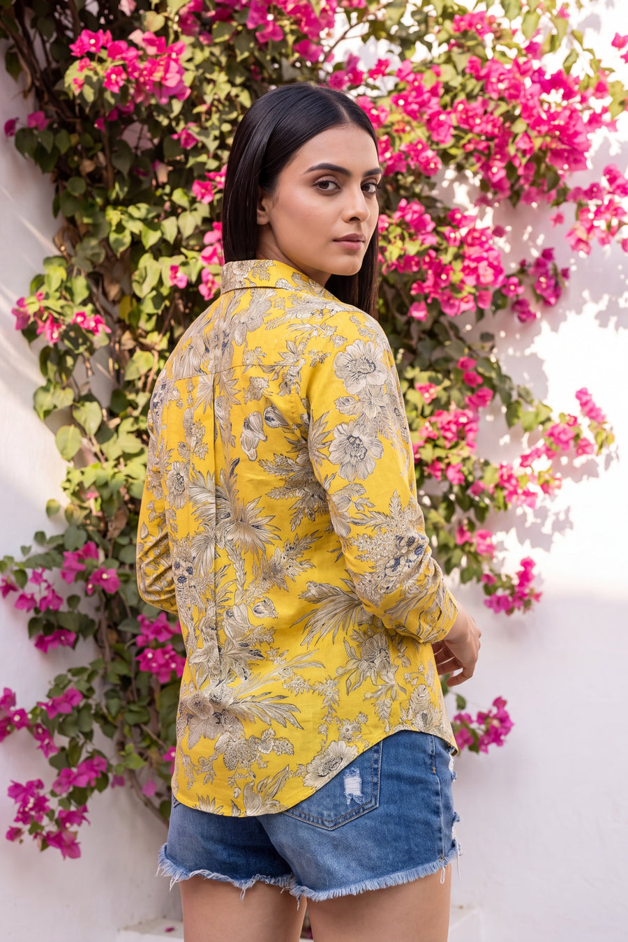 Golden Hour Cotton Shirt — image 9
