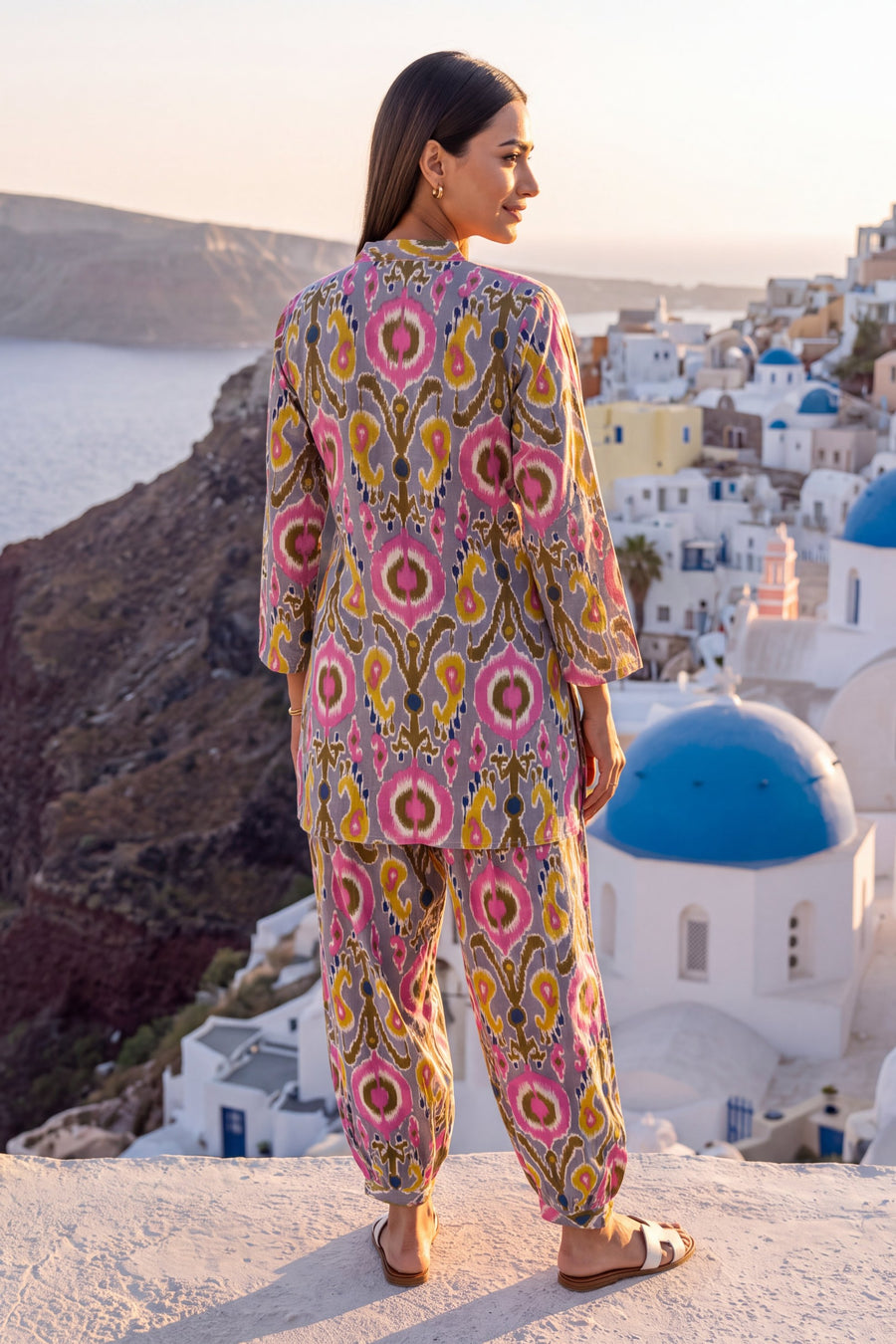Kaleidoscope Cotton Farshi Salwar Set — image 7