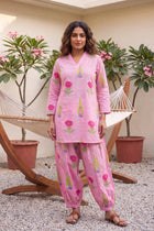Blush Haze Cotton Farshi Salwar Set