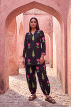 Ebony Muse Cotton Farshi Salwar Set