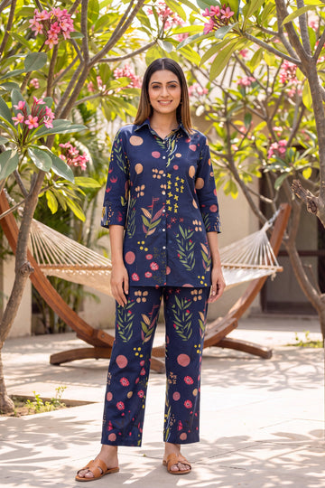 Skyline Bloom Cotton Co-ord Set