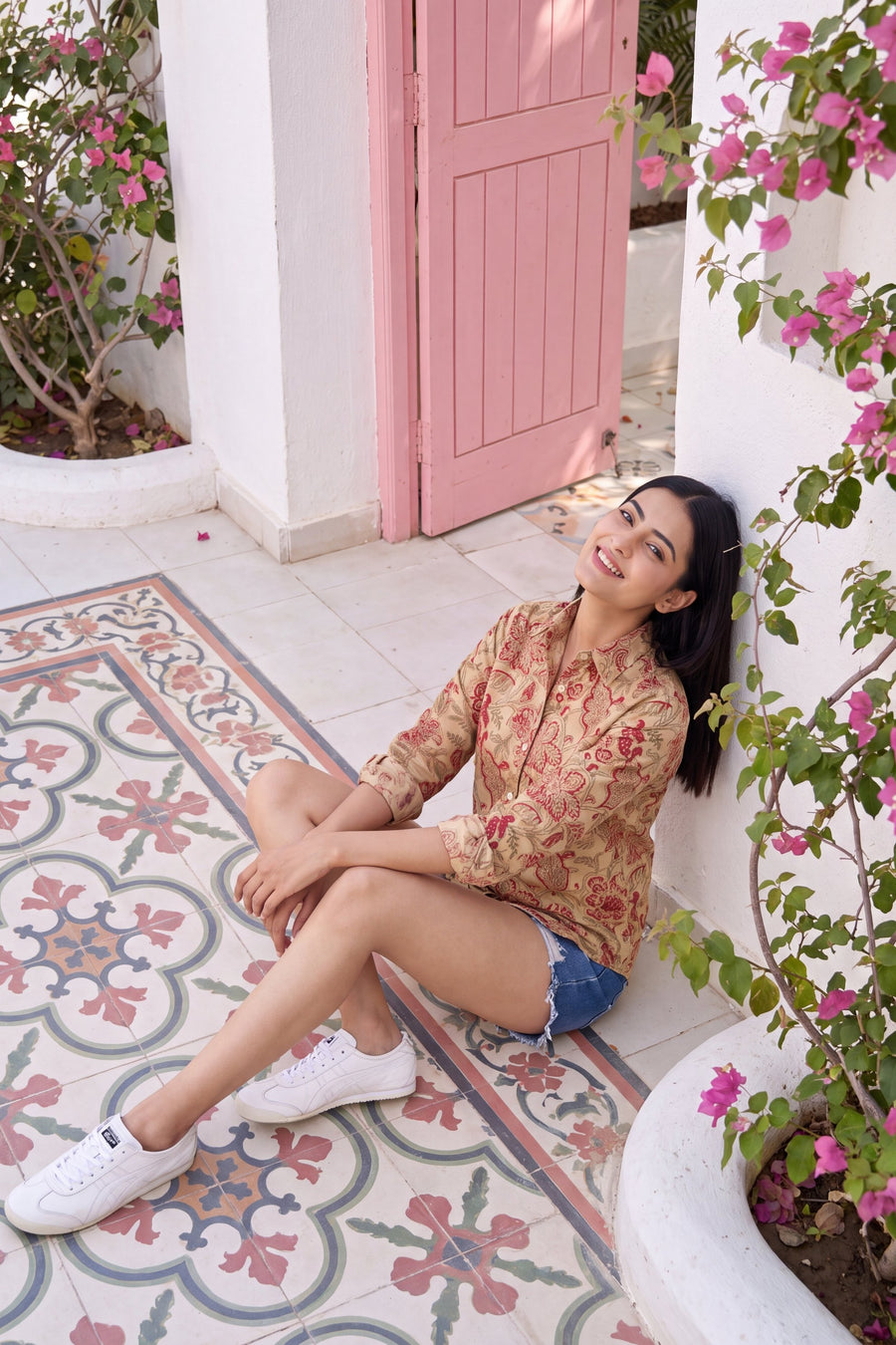 Almond Cream Cotton Shirt — image 6