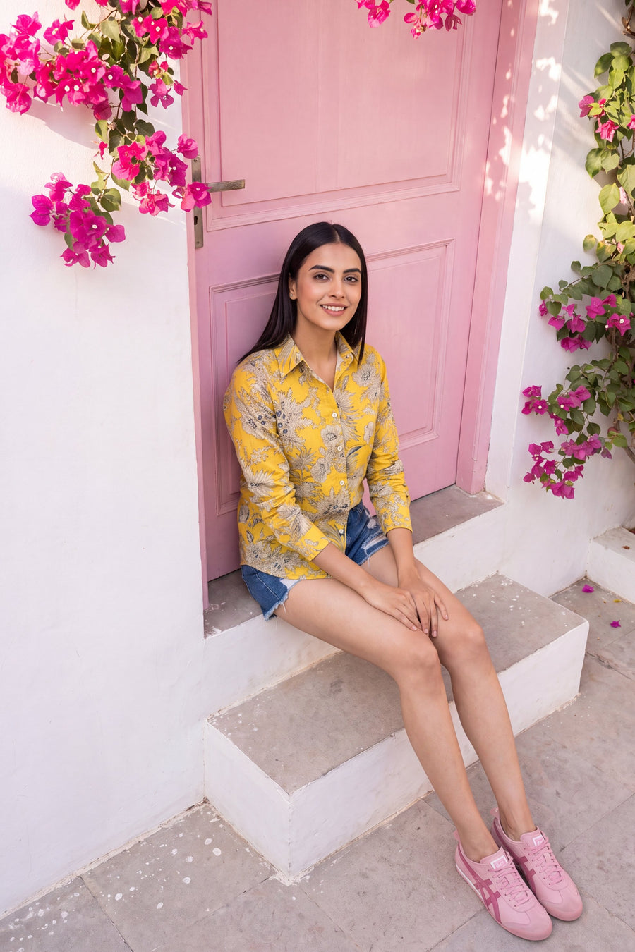 Golden Hour Cotton Shirt — image 10
