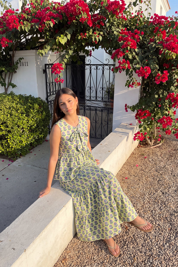 Fern Waltz Cotton Skirt Set