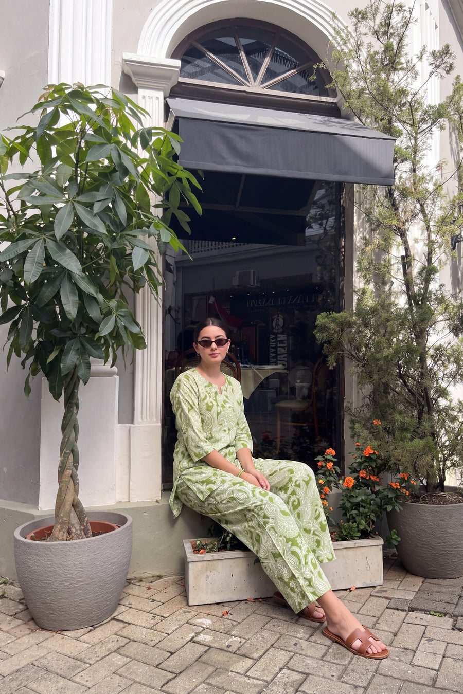 Meadow Paisley Cotton Co-ord Set — image 9