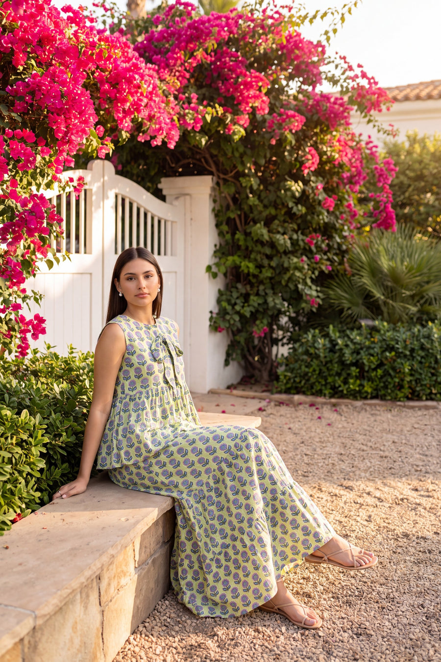 Fern Waltz Cotton Skirt Set — image 6