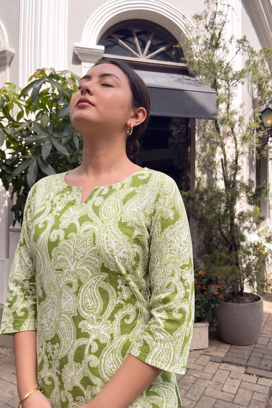 Meadow Paisley Cotton Co-ord Set — image 3