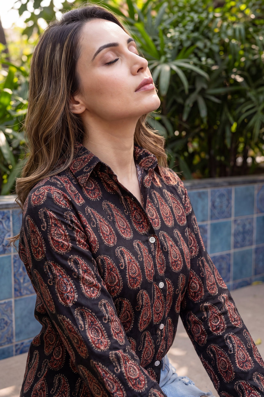 Jet Noir Cotton Shirt — image 14