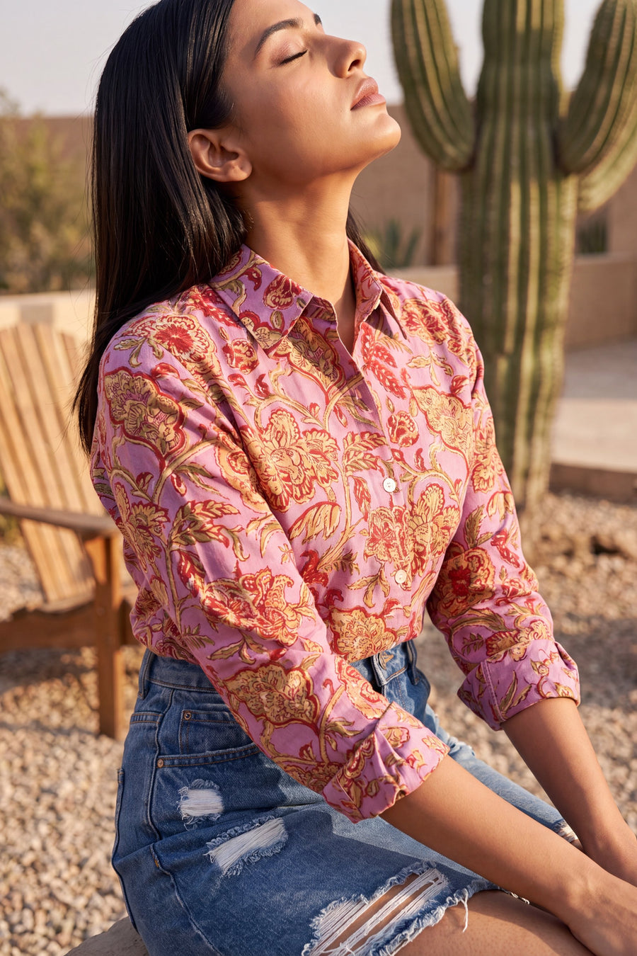Rosewater Pink Cotton Shirt — image 16