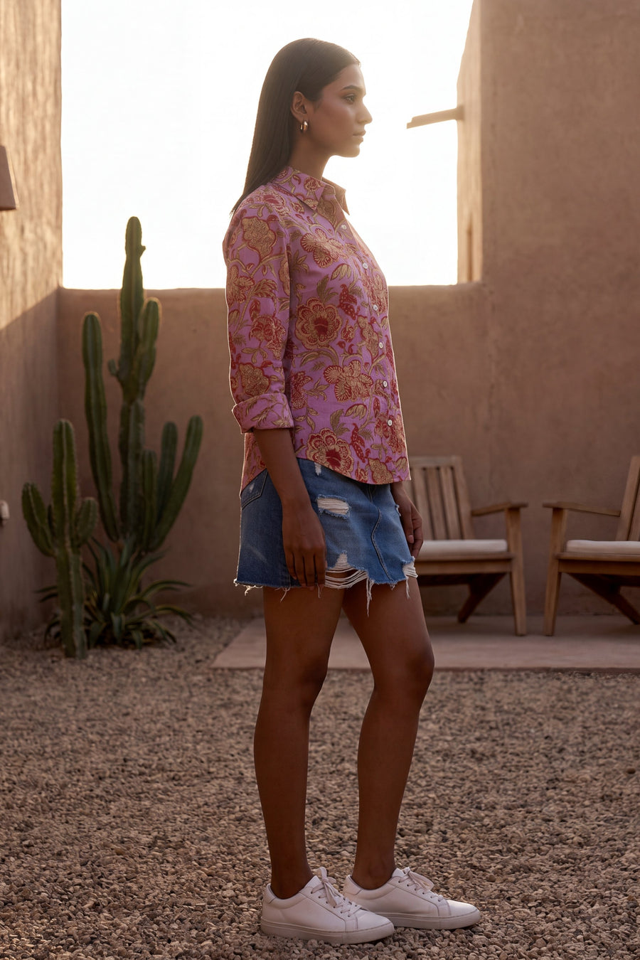 Rosewater Pink Cotton Shirt — image 18