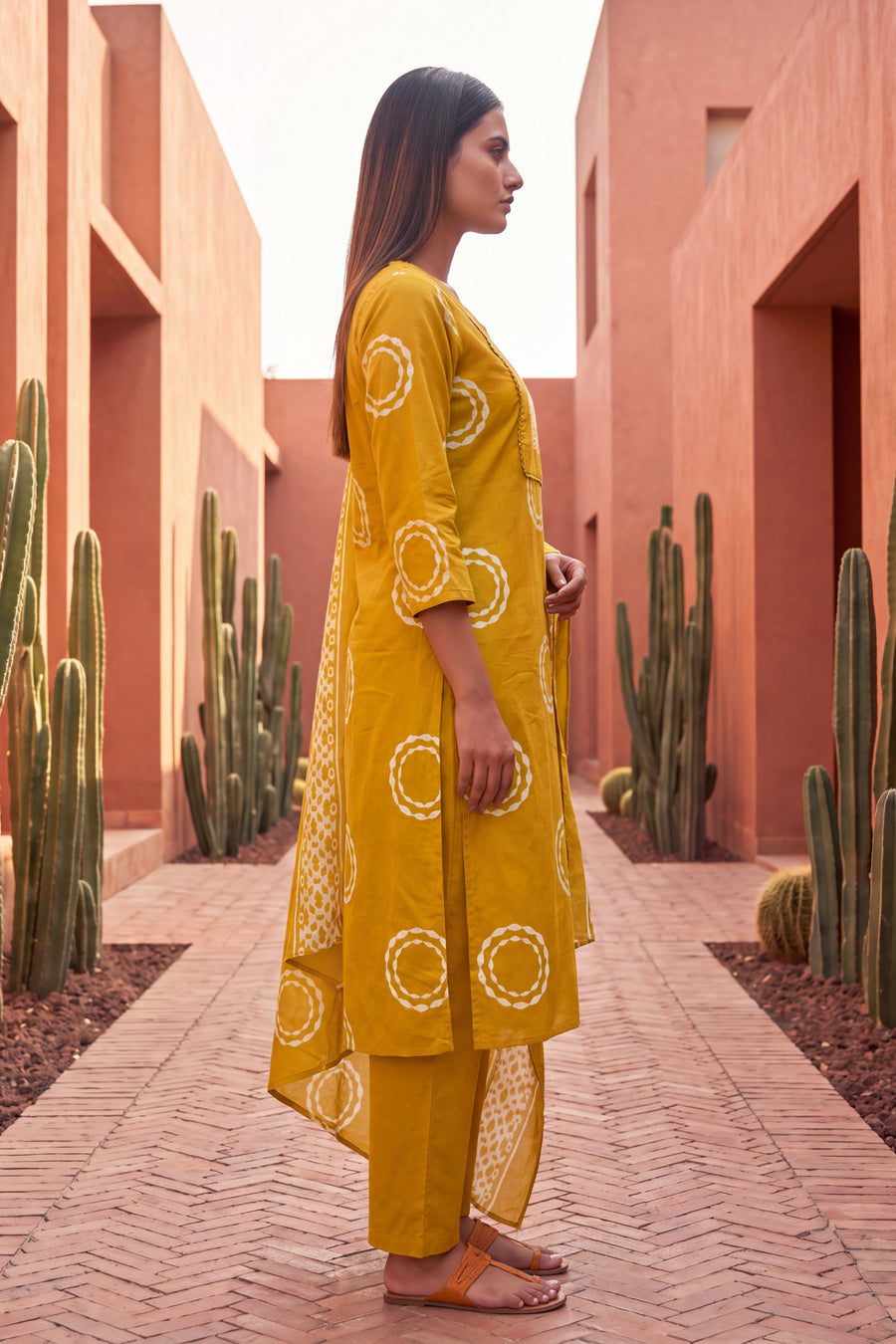 Butter Haven Cotton Dupatta Set — image 7