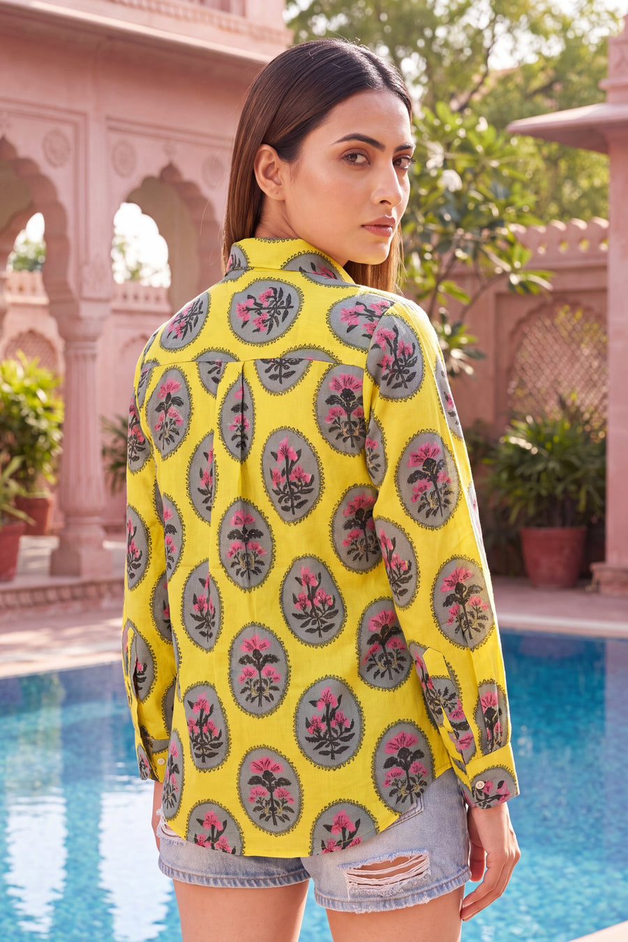 Amber Sun Cotton Shirt — image 16