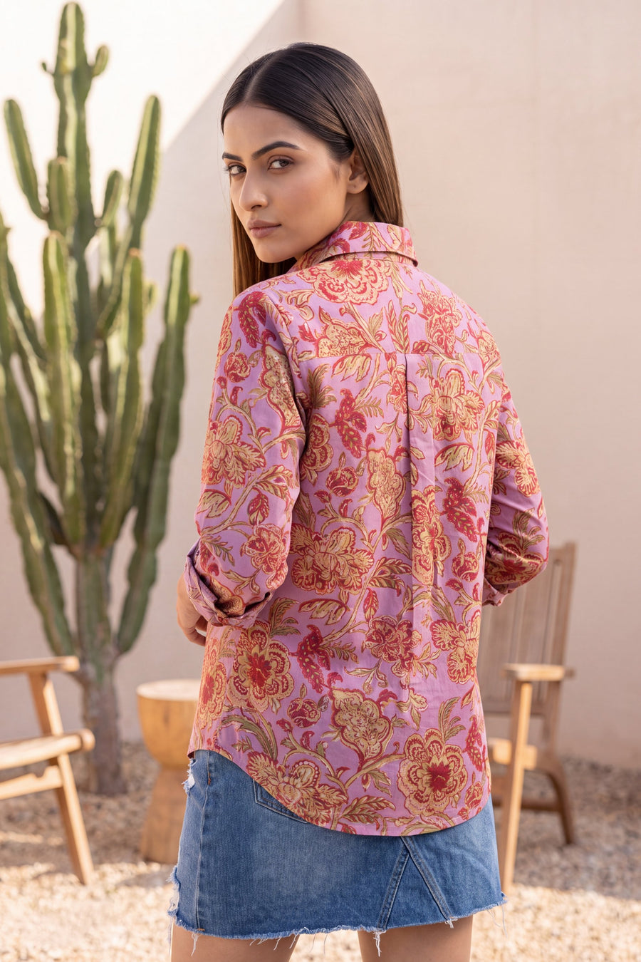 Rosewater Pink Cotton Shirt — image 19