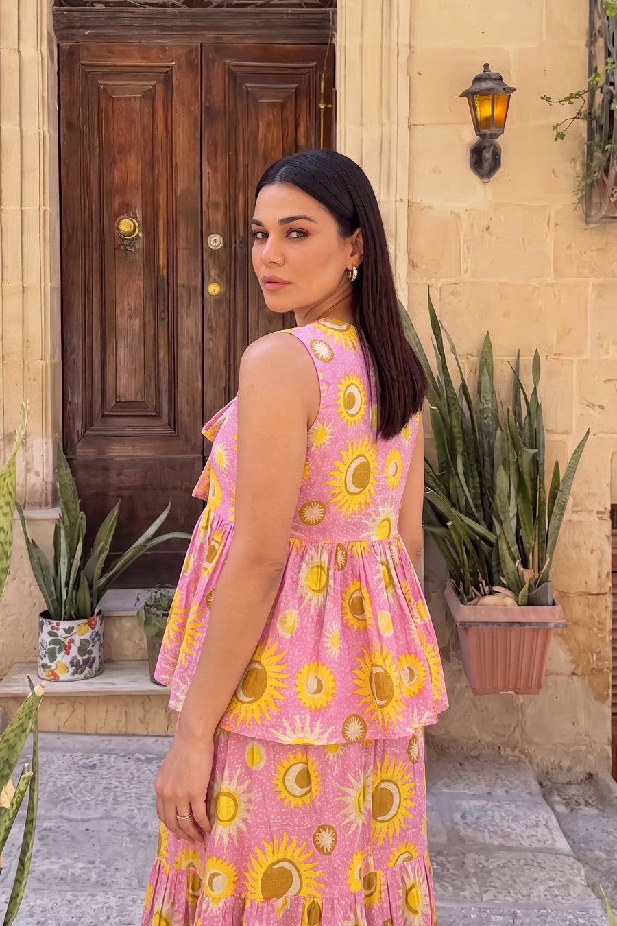 Rose Waltz Cotton Skirt Set — image 6